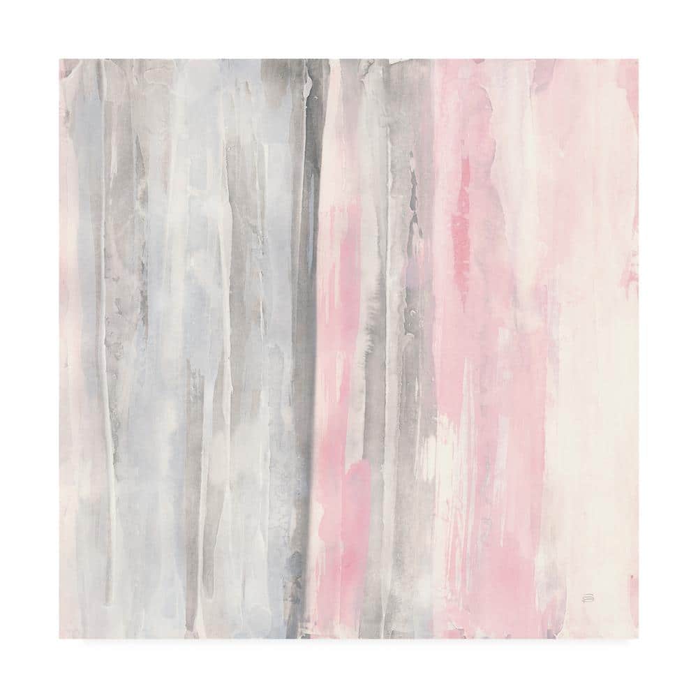 Trademark Fine Art 14 in. x 14 in. Whitewashed Blush I Pink
