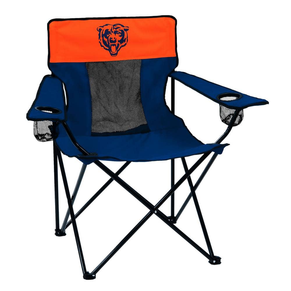 logobrands Chicago Bears Elite Metal Folding Lawn Chair60612E The