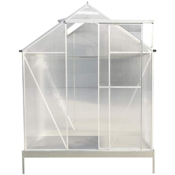 Boosicavelly 75.2 in. W x 51.2 in. D x 96.8 in. H Outdoor Walk-In Greenhouse