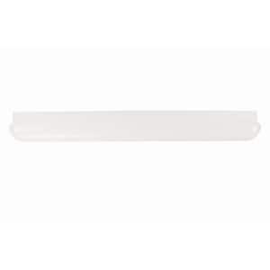 Cloud 36 in. 1-Light White Integrated LED Linear Puff Semi-Flush Mount