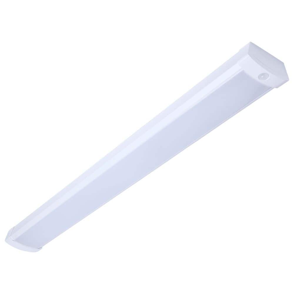 4 ft. 3400 Lumens Integrated LED Non-Dimmable White Wraparound Light, 2700/3000/3500/4000/5000K with PIR Sensor price history on PriceWatchPro