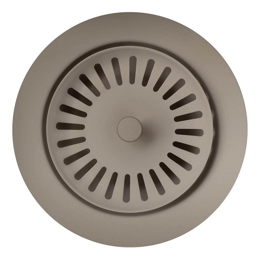 Blanco 3.5 in. Decorative Metal Disposal Flange in Truffle 240332 - The  Home Depot