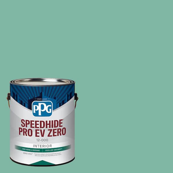 PPG Speedhide Pro EV Zero 1 gal. PPG1140-4 Key Largo Eggshell Interior Paint