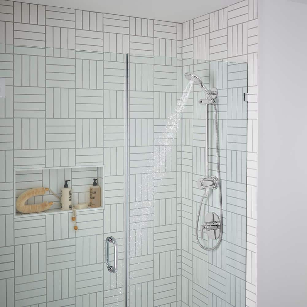 Spectra Chrome Adjustable Handheld Shower System with Filter