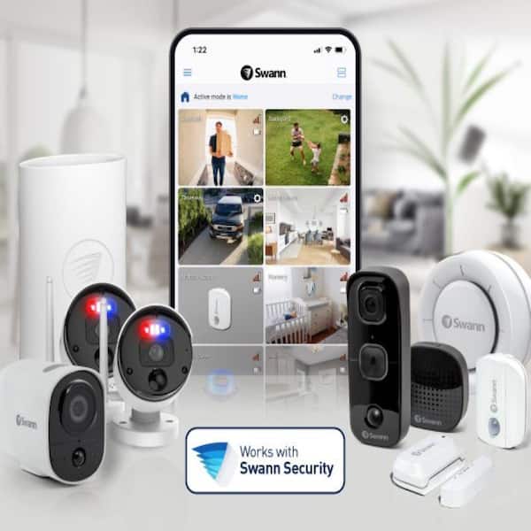 swann 4 channel 4 camera wired security system