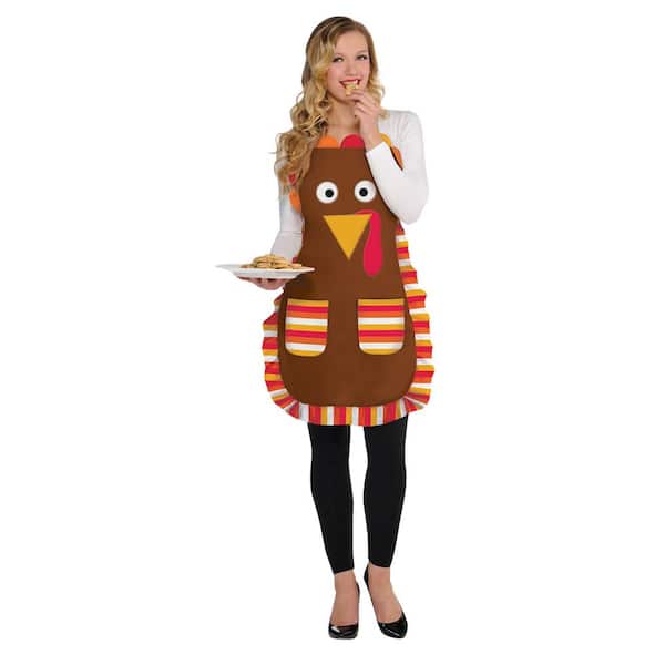 Amscan Thanksgiving Turkey Apron (2-Pack)