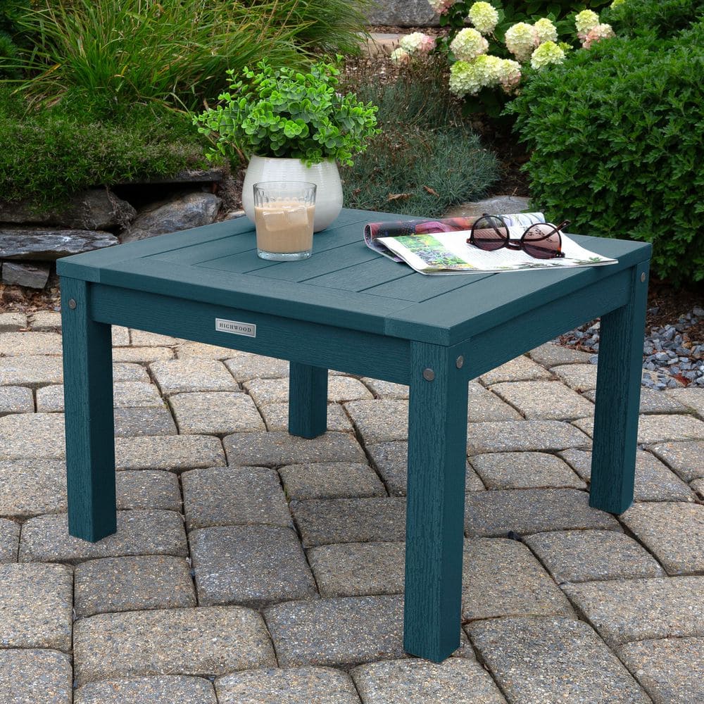 Nantucket Blue Adirondack Outdoor Side Table