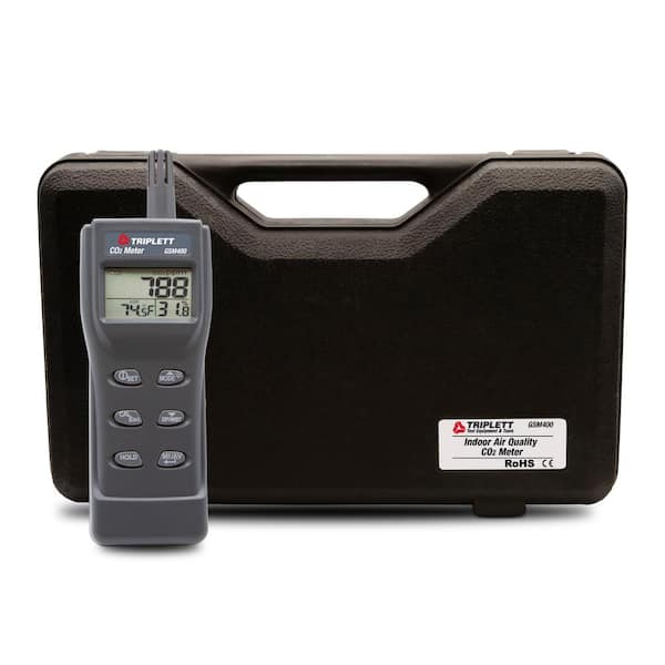 TRIPLETT LCD Specialty Meter - Infrared, Type K, and Air Temperature Tester  (Battery Included) in the Specialty Meters department at