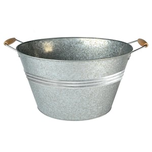 20 Gal. Galvanized Party Tub with Handles