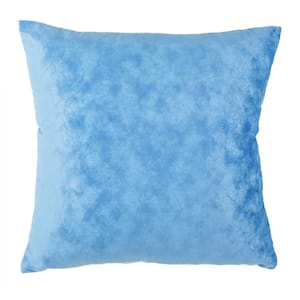 Fenna Royal Blue 18 in. x 18 in. Throw Pillow