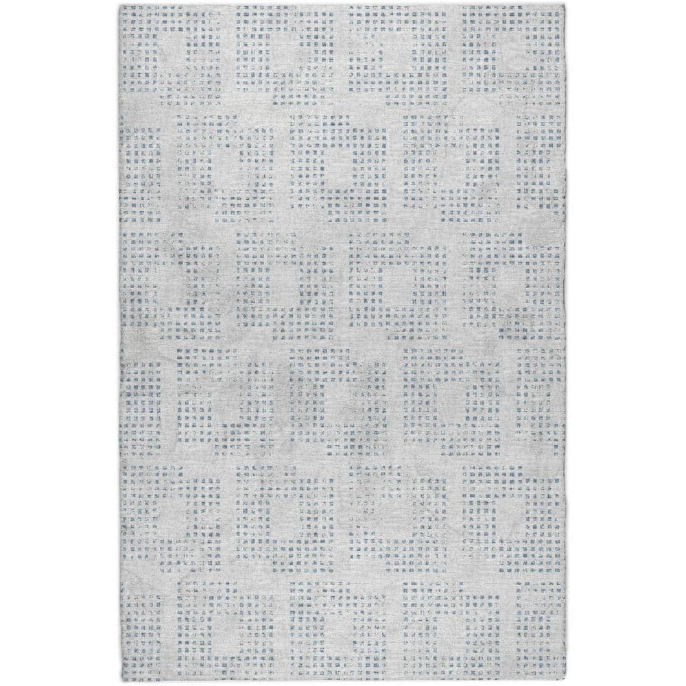 Dream Shag Premium Machine Washable Abstract ADS33 Silver 5 ft. x 7 ft. 6 in. Area Rug price history on PriceWatchPro