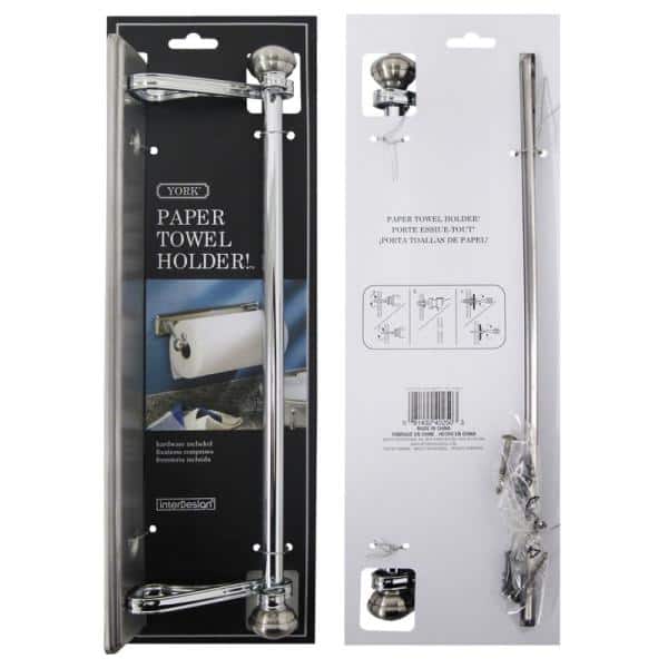 Chrome Wall Mounted Stainless Steel Paper Towel Holder