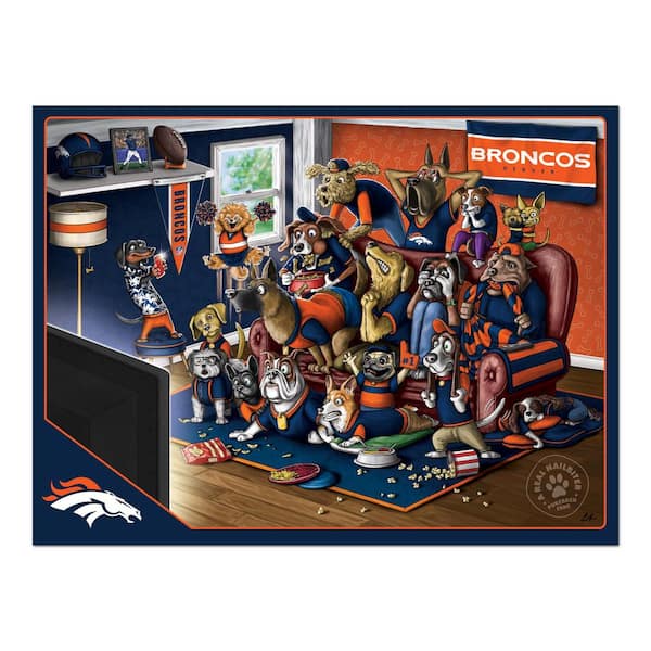 You The Fan Denver Broncos 500-Piece Barnyard Puzzle