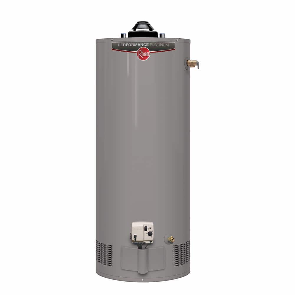 Performance Platinum 50 Gal. Short 12 Year 40,000 BTU Natural Gas Powered Damper Water Heater -  Rheem, 625812