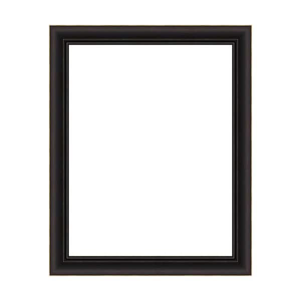 Mirror Makeover Trio Oil Rubbed Bronze 25.25 in. W x 31.25 in. H Bathroom Mirror Frame Border Kit-Fits a 24 x 30 mirror