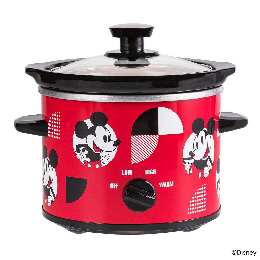2-Qt Disney Mickey Mouse Slow Cooker Red price history on PriceWatchPro