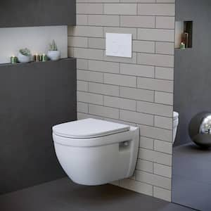 Ivy Elongated Toilet Bowl Only in Matte White