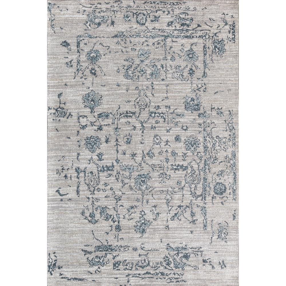 Rugs America Jada Winter Skies Gray Area Rug - 8 X 10 RA31712 - The ...