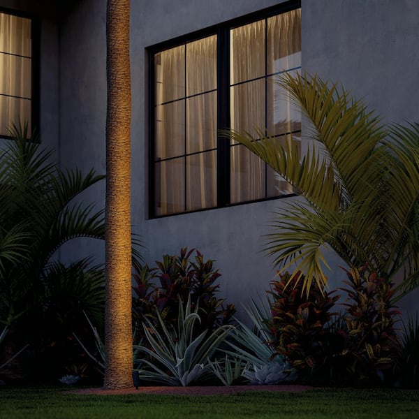 Integra 200 Lumens 35 ° Spotlight 2700K Outdoor Spotlight in Textured Black with Adjustable Lamp Head