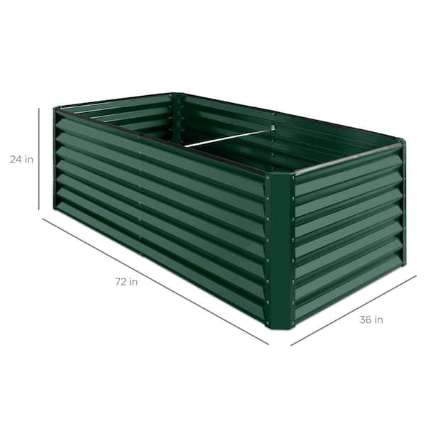 Have a question about Best Choice Products 6 ft. x 3 ft. x 1 ft. Dark Gray  Outdoor Steel Raised Garden Bed, Planter Box for Vegetables, Flowers,  Herbs, Plants? - Pg 3 - The Home Depot