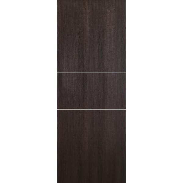 Belldinni Optima 2H 30 in. x 80 in. No Bore Solid Composite Core Veralinga Oak Composite Wood Interior Door Slab