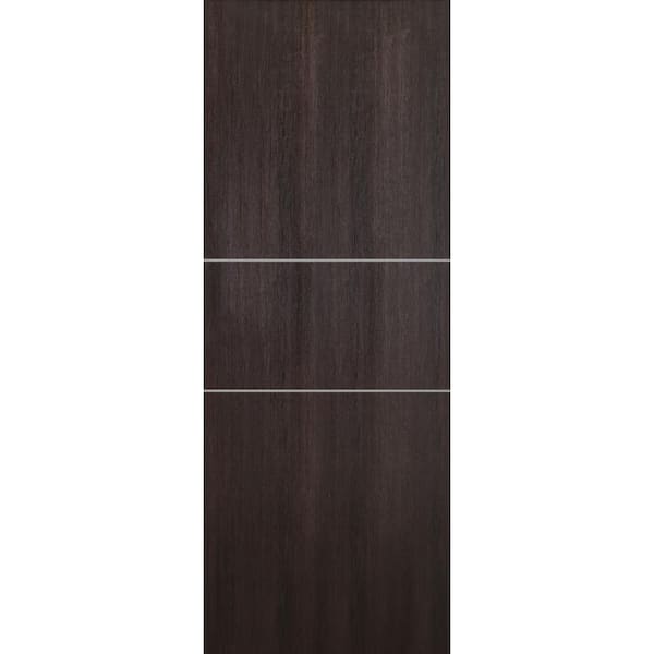 Belldinni Optima 2H 32 in. x 84 in. No Bore Solid Composite Core Veralinga Oak Composite Wood Interior Door Slab