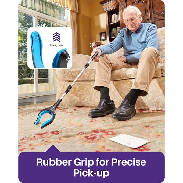 Justincity 36 in. Foldable Grabber Reacher Tool for Seniors Anti