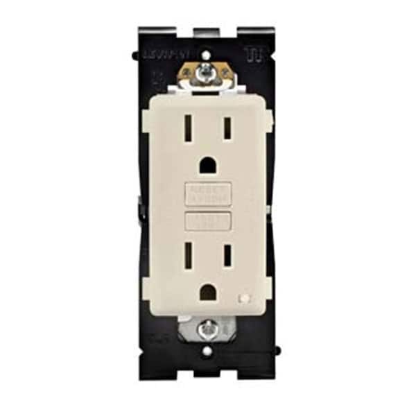 Renu 15 Amp Tamper Resistant GFCI Duplex Outlet - Navajo Sand-DISCONTINUED