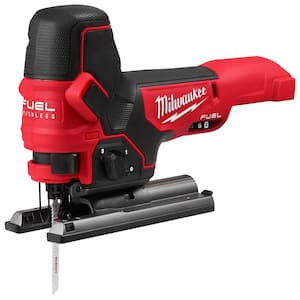 M18 FUEL 18V Lithium-Ion Brushless Cordless Compact Router and Barrel Grip Jig Saw Set (Tool-Only)