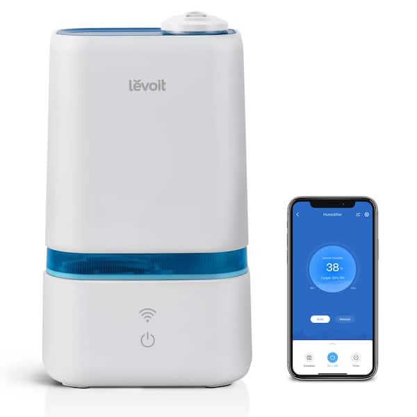 LEVOIT 1 Gal. Smart Ultra-Sonic Cool Mist Tabletop Humidifier and Diffuser up to 375 sq. ft.