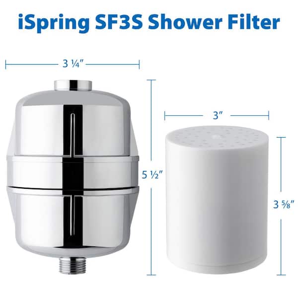 12-Stage Replacement Filter Cartridge  for High Output Universal Shower Filter 