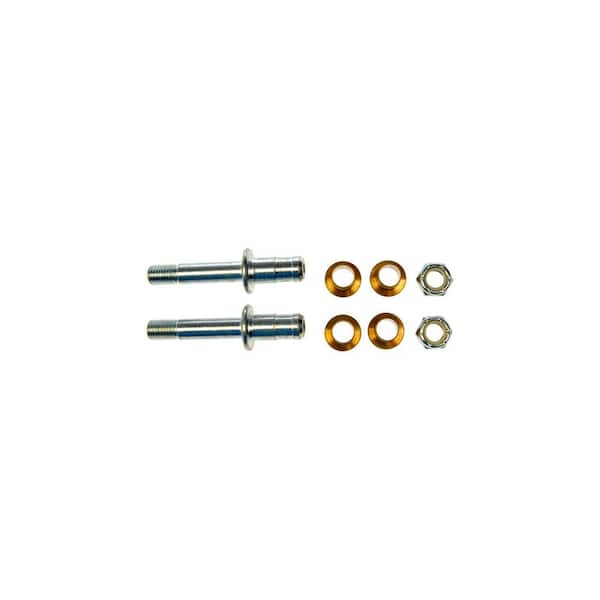 Unbranded Door Hinge Pin And Bushing Kit - 2 Pins, 4 Bushings And 2 Nuts (2-pack)