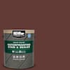 BEHR PREMIUM 1 gal. #S-G-730 Tawny Port Solid Color Waterproofing ...