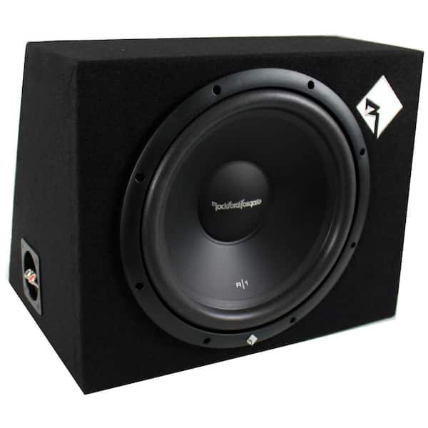 Rockford Fosgate 12 in. 400-Watt Loaded Car Subwoofer Sub Enclosure