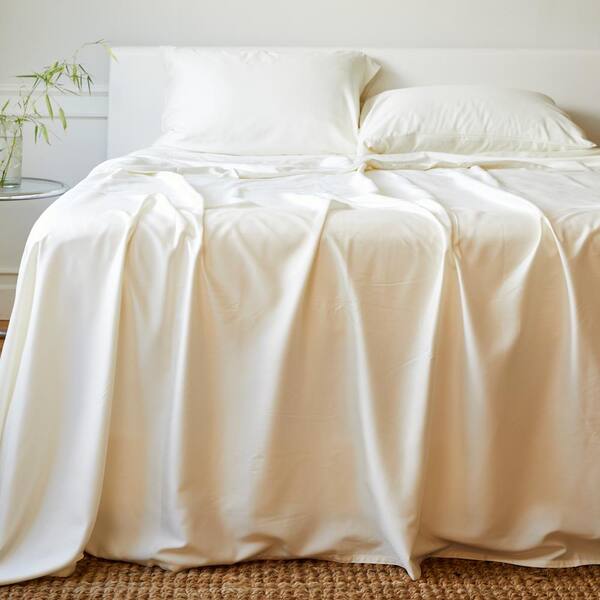 Stone Bamboo Viscose Duvet Cover - Little Sleepies