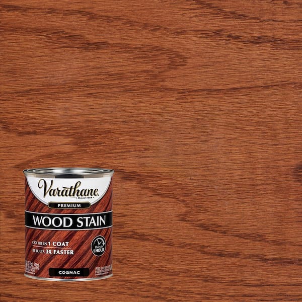 Varathane 1 qt. Cognac Premium Fast Dry Interior Wood Stain (2-Pack)
