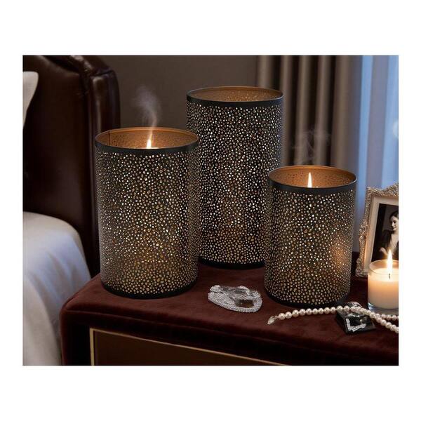 ECOCHIC SPACES INC Global-Inspired Bronze and Gold Iron Pierced