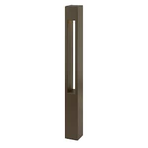 Atlantis Hardwired Bronze LED Bollard Light