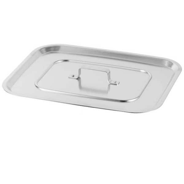 18 qt. Deep Fryer Lid Aluminum Fryer Cover 16.5 in. x 13.4 in. Ideal for Fryer