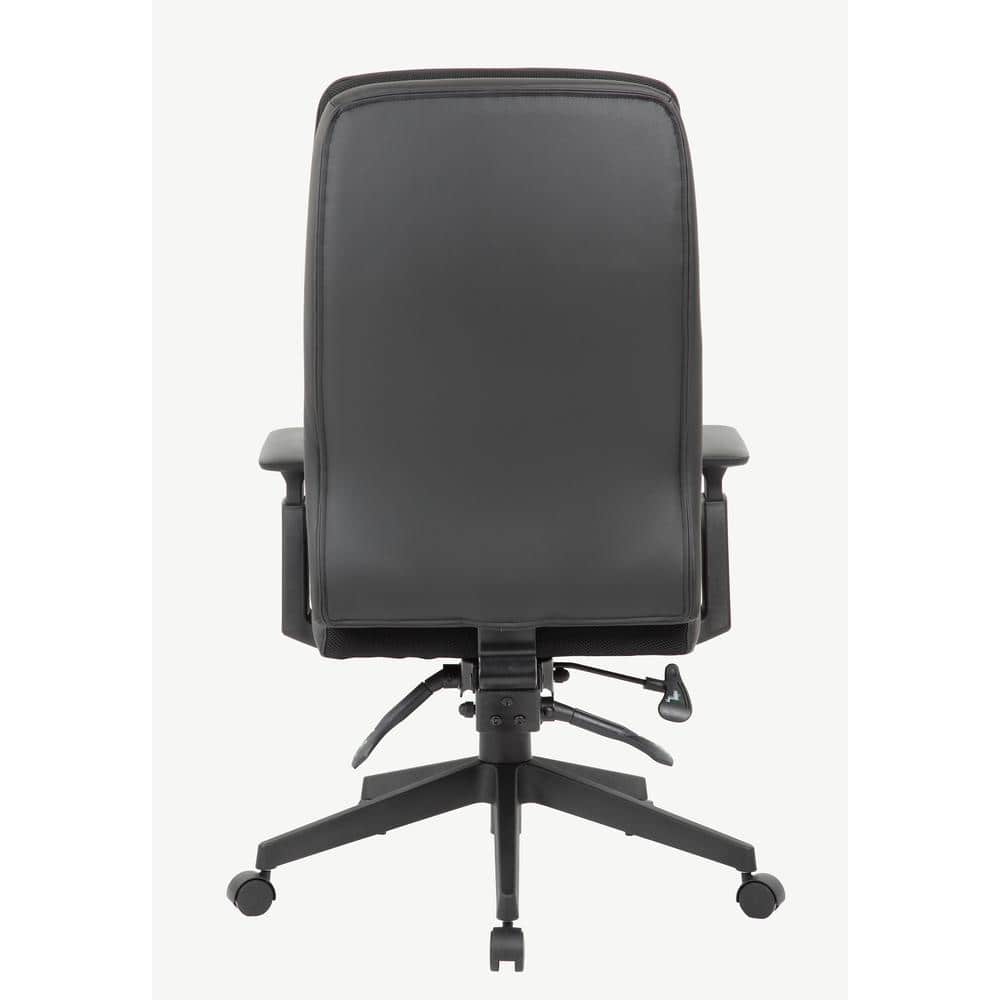 Buy BOSS Office Black High Back Caresoft Upholstery Ergonomic Executive