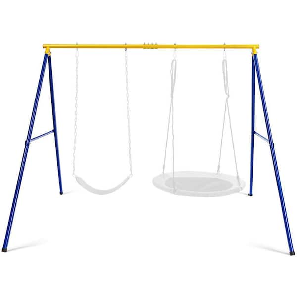 660 lbs. Heavy-Duty Metal Swing Frame Extra Large Swing Stand for Kids and Adults