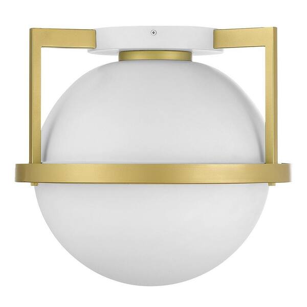 Narchie  Vintage brass shell lamp