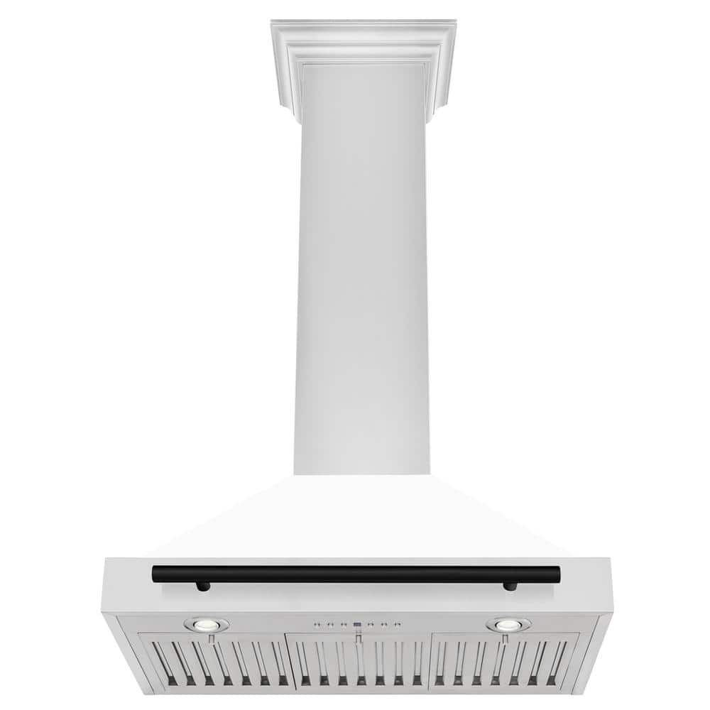 ZLINE 30" Stainless Steel Wall Mounted Convertible Range Hood