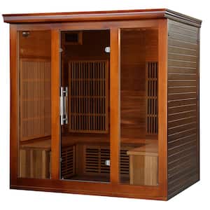 4 to 5-Person Cedar Elite Premium Sauna