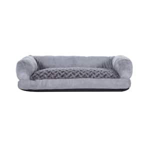 Buddy's Medium Grey Memory Foam Dog Bed Cushion