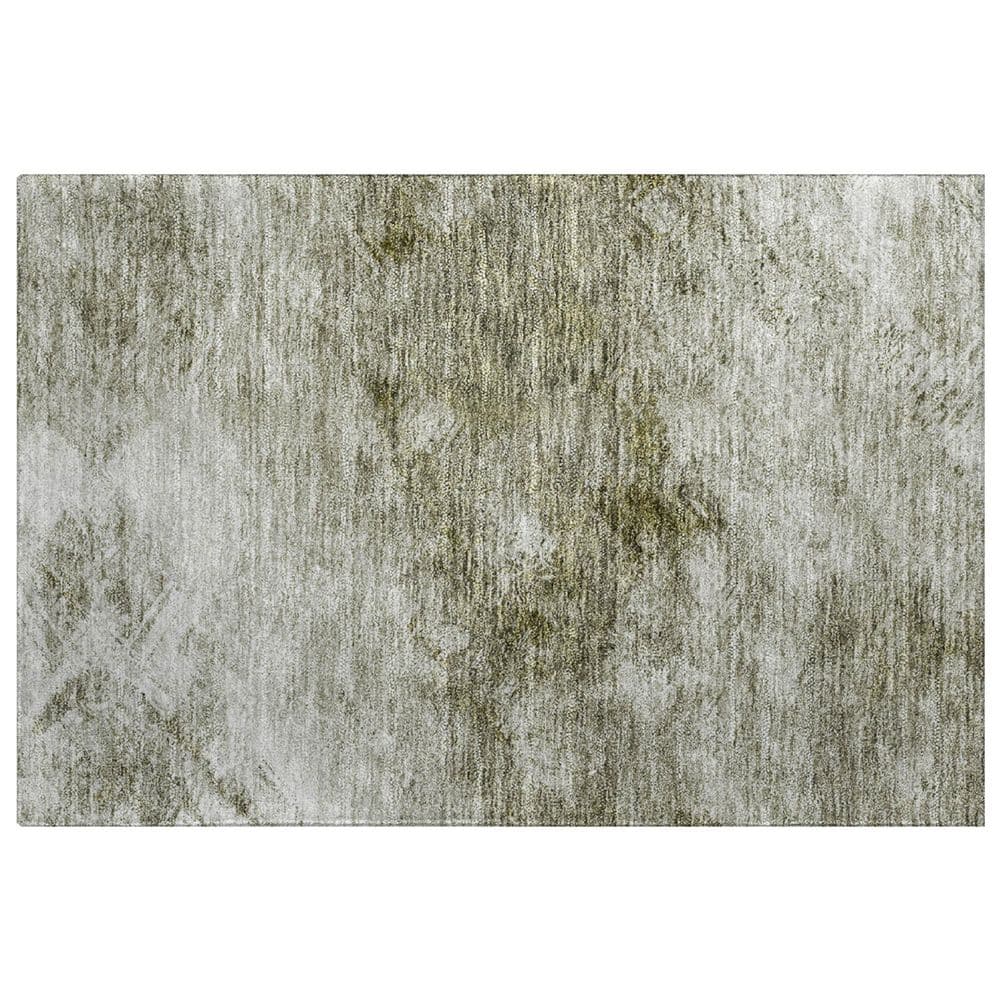 Dream Shag Premium Machine Washable Abstract ADS590 Taupe 3 ft. x 4 ft. Area Rug price history on PriceWatchPro