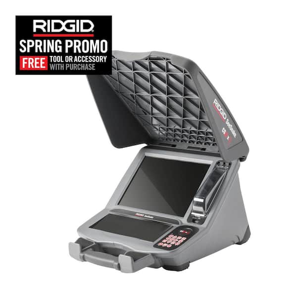 SeeSnake CS12x Digital Recording/Reporting 12 in. Monitor for Sewer/Drain/Pipe Inspection Camera Reels, Wi-Fi Enabled