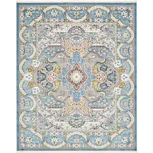 Narenj Glasgow Blue 8' 0 x 10' 0 Area Rug