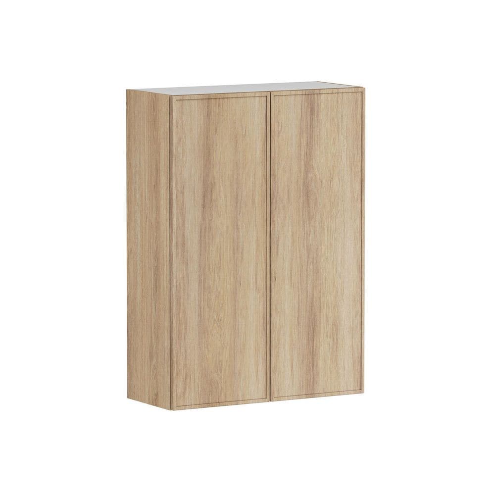 Designer Series Renly 30 in. W x 12 in. D x 42 in. H Assembled Slim Shaker Wall Kitchen Cabinet in Sandstone price history on PriceWatchPro