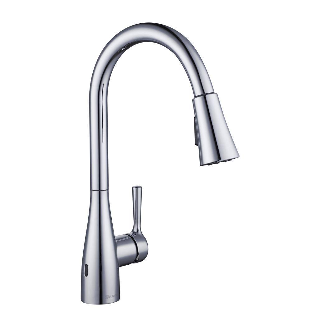 Sadira Chrome Touchless Single-Handle Pull-Down Kitchen Faucet